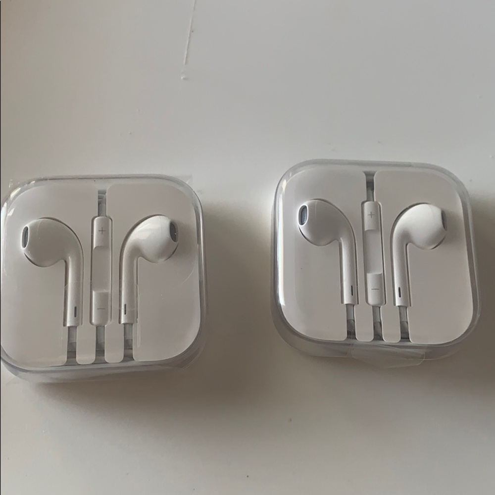 Apple original headphones in case